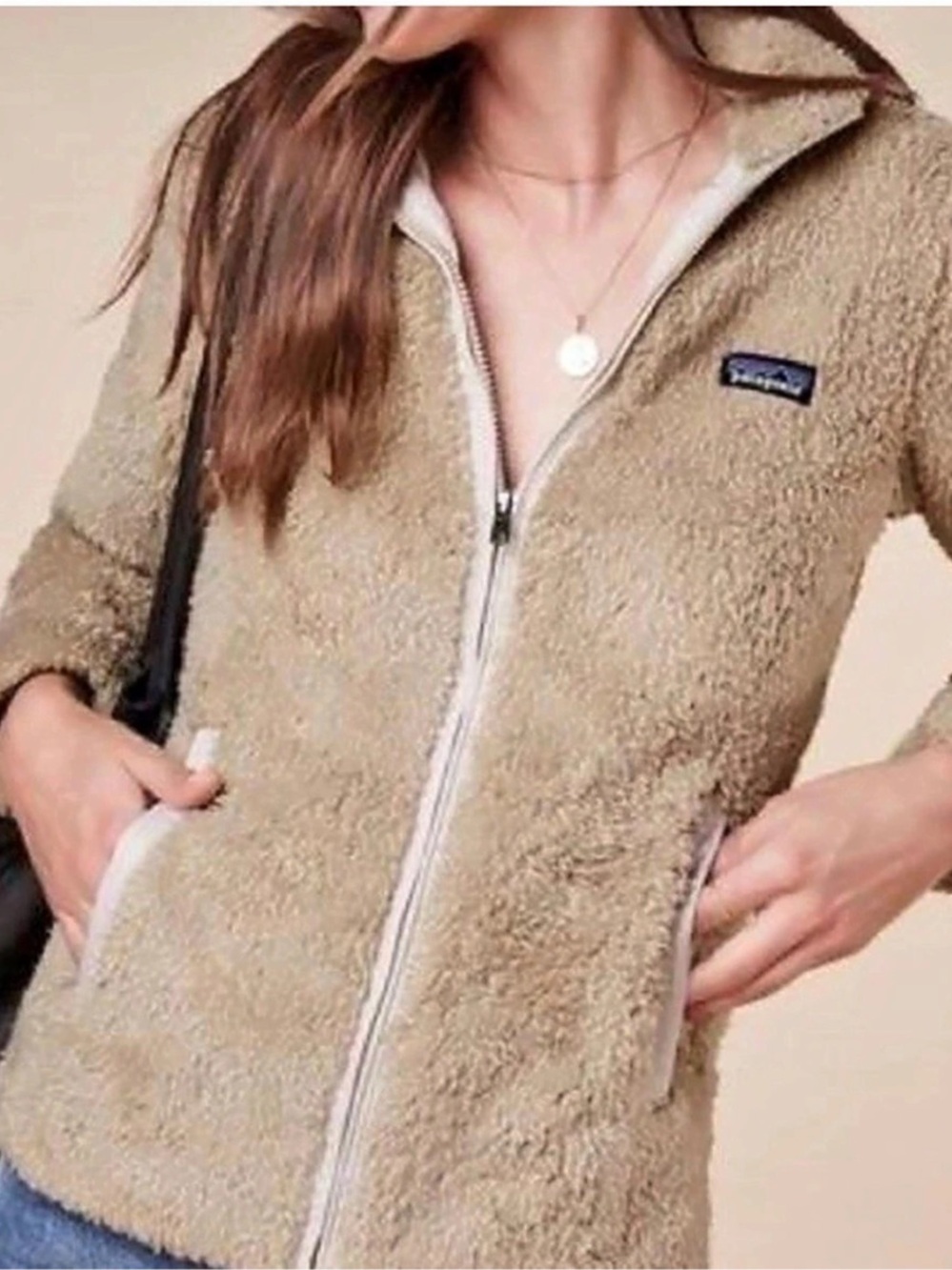 Patagonia Los Gatos Jacket Fleece Brown Medium